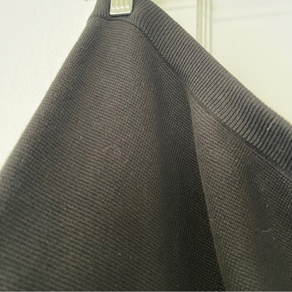 Eileen Fisher Pencil Skirt Silk Blend Black Size XL - Picture 2 of 3